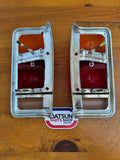 Datsun 1200 Wagon Tail Light Pair Nos Genuine Nissan