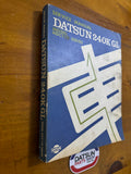 Datsun Skyline C110 240K Service Manual Used