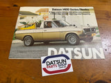 Datsun 1400 Advertising Booklet Folder Used South Africa