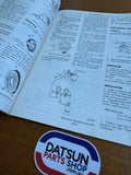Datsun 120Y B210 Service Manual Air Con. Used