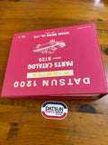 Datsun 1200 Ute B120 Parts Catalog Folder Right Drive Used Nissan