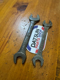 Nissan Spanners Pair Suit Datsun Tool Kits Used
