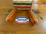 Datsun 240K C110 Side Lamp x2 New Old Stock