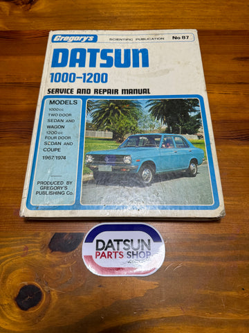 Datsun 1200 Service Manual Gregory’s Used