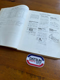 Datsun Stanza A10 Service Manual Genuine Used