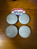 Datsun TRX 910 Bluebird Centre Caps x4 Used Datsun