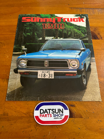 Nissan Datsun 1200 Sunny Truck JDM Advertising Folder Used