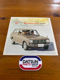 Datsun Sunny Van 1000 Jdm Sales Brochure VB10 Used.