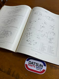 Datsun 1200 B110 Service Manual Chassis and Body Used