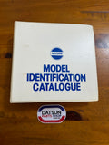 Nissan Identification Catalogue Folder Used Datsun