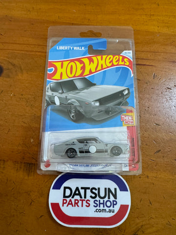 Hot Wheels NISSAN SKYLINE 2000GT-R LBWK Grey.