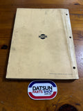 Datsun 1600 Service Manual 510 Used Genuine Nissan