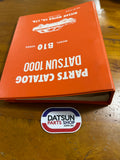 Datsun 1000 1968 Parts Catalog B10 Vb10 Used.