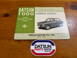 Datsun 1000 Owners Manual B10 Used.