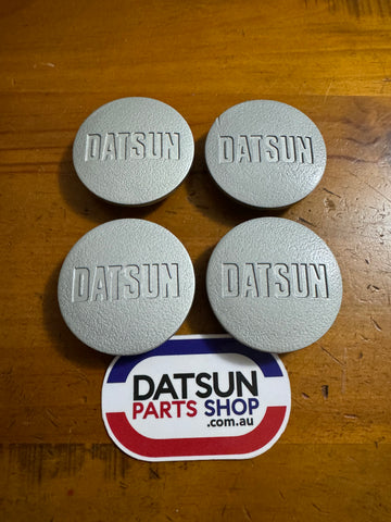 Datsun TRX 910 Bluebird Centre Caps x4 Used Datsun