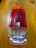 Datsun 1200 Sedan LH Tail Light Lens Nos