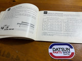 Datsun 520 Owners Manual Used