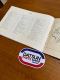 Datsun 1600 Owners Manual 510 Used Genuine Nissan.