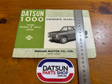 Datsun 1000 Owners Manual B10 Used.