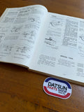 Datsun Stanza A10 Service Manual Genuine Used