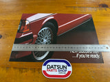 Datsun 910 Bluebird TRX Sales Brochure Used Genuine