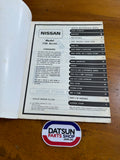 Nissan 720 4wd Service Manual Used Datsun.