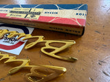 Datsun Bluebird Side Badge Emblem 410 411 NOS Genuine