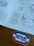 Datsun 120Y B210 Service Manual Air Con. Used