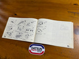 Datsun Sunny Owners Manual Genuine Nissan B310 Used