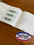 Datsun 1600 Owners Manual 510 Used Genuine Nissan.