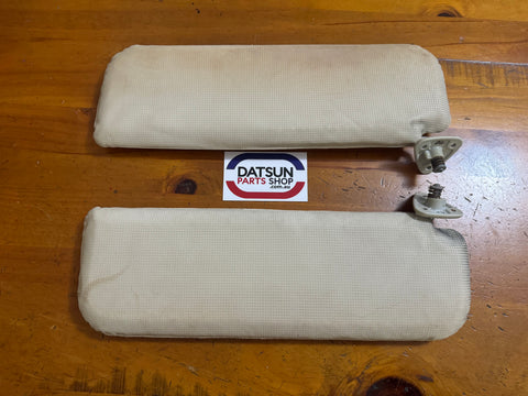 Datsun 1200 Sun Visor Pair Used