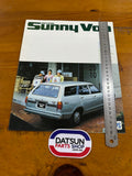 Datsun Sunny Van B210 1200 1400 Sales Brochure Japanese Used