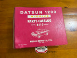 Datsun 1200 Parts Catalog Folder Right Drive Used B110 Nissan