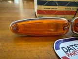 Datsun 240K C110 Side Lamp x2 New Old Stock