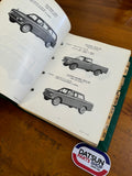 Datsun 520 Parts Catalog Folder Used