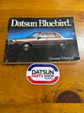 Datsun 910 Bluebird Owners Manual Used Genuine