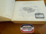 Datsun 1600 Parts Catalog 510 Used Genuine Nissan