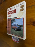 Datsun Sunny B310 Gregory’s Service Manual Genuine Used