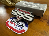 Datsun 910 Bluebird SSS Grill Badge Nos Genuine