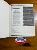 Datsun 910 Bluebird Service Manual Series 3 Sup. Used Genuine Book