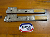 Datsun 120Y Coupe Side Badge Pair Nos Genuine Vb210