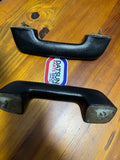 Datsun 1200 Black Arm Rest Pair Used Genuine