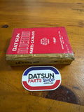 Datsun 1600 1969 Parts Catalog 510 Used Genuine Nissan