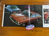 Datsun Sunny 1400 Excellent JDM Advertising Folder Used.