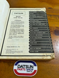 Nissan Datsun Skyline C210 Service Manual Used