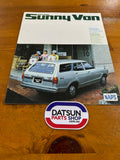 Datsun Sunny Van B210 1200 1400 Sales Brochure Japanese Used