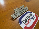 Datsun B-W Full Automatic Badge Used