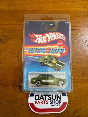Hot Wheels Datsun Bluebird 1600 510 Ultra Hots Green