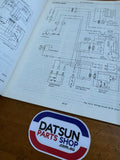 Datsun 120Y B210 Service Manual Air Con. Used