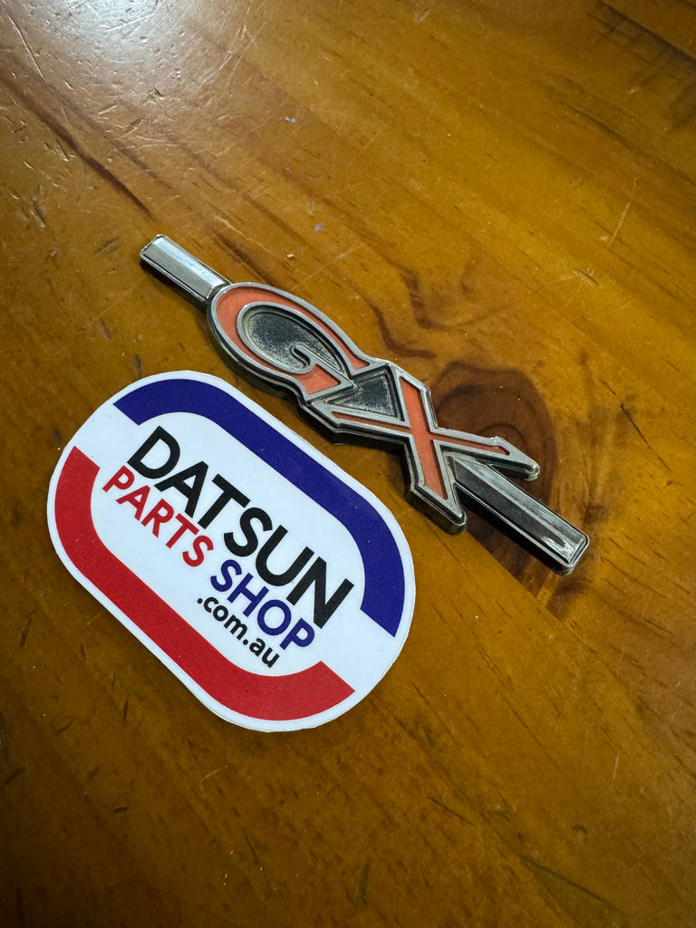 Datsun 200B 810 GX Badge Used – Datsun Parts Shop